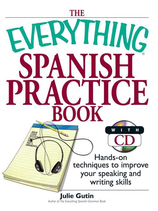 Title details for The Everything Spanish Practice Book by Julie Gutin - Wait list